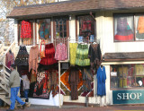 colourful street displays