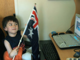 Charlie on Australia Day – 1