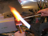 Melting those millies in.