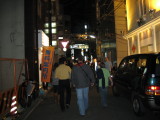 Wandering downtown Kobe, looking for our restaurant.  I really enjoyed that.
