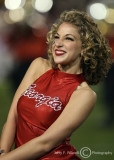 Bulldogs Dance Team member during the halftime show