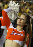 Virginia Tech Hokies Cheerleader