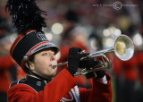 The UGA Redcoat Band plays at halftime