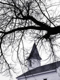 OLd Baptist Church in Winter - Onancock, Virginia