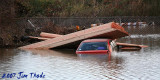 Lumber on car