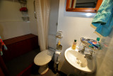 our attached bathroom