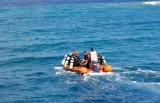 Heading out on the tender