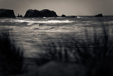 Rough sea and sea stacks, Oregon Coast