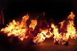 kecak on fire