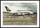 Airbus A380 at Changi Airport/Singapore