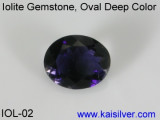 Dark Iolite Gems, Iolite Gem Stones With  A Deep Color