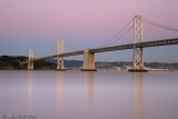 Bay Bridge Alpenglow Reflection