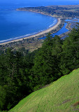 Stinson Beach from Bolinas Ridge