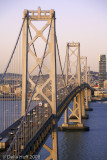 San Francisco Bay Bridge, morning commute (vertical)