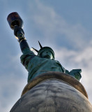 Looking up to Lady Liberty<br>By SusanG