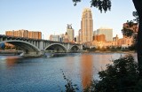 Sunrise, Minneapolis Skyline<br>by Steve Grooms