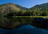 Sullivan Lake Reflection. By Lois A.
