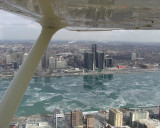 RenCen From 1600 Feet. By Candian Club.