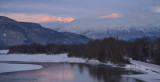 First Light on Chilkat Mountains - Alaska