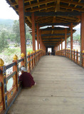 Covered Bridge leading to Panukha Dzong