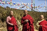 Monks on Pela La (Pass)