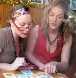 Fiona De Zotti & Nicola Furst in ON THE CARDS @ S+S 2008