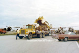 1976 - Air Trine CV-880M N5865 overrun accident at Miami International Airport aviation stock photo