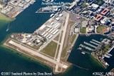 2007 - Albert Whitted Airport (SPG), St. Petersburg, Florida aerial stock photo #2855C