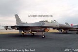2007 - Alabama Air National Guard F-16C Block30F #AF87-0263 City of Millbrook military aviation stock photo #2787