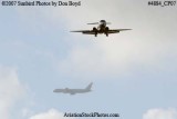 BAE 125-1000A Hawker 1000 N523LR and AA B757 flight 1623 corporate aviation stock photo #4984