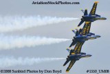 The Blue Angels at the 2008 Great Tennessee Air Show practice show at Smyrna aviation stock photo #1550
