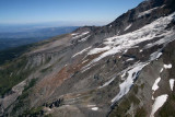 Hood:   Sandy Glacier, View NE <br> (Hood082807-_174.jpg)