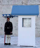 Honour guard in front of the Monument of the Unknown Soldier