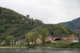 I got up too late (6AM!) to see much of Austrias beautiful Wachau valley, but DID see a bit  (typical town and castle)