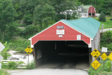Covered Bridge in Bath, New Hampshire