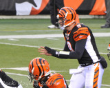 Carson Palmer calls for a snap