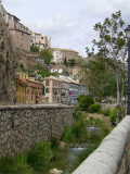 The road to old part of Cuenca