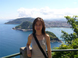 Me in San Sebastian
