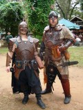 Lerxst and Dax looking manly............and a bit cross eyed