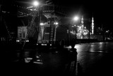 Night work - Galata Bridge