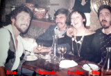 Allan Vernon Keech with Fernando Romeras, Caroline Hays Thomas and Gino Mangifesta