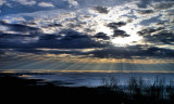 Changing Sunrise, From Hy.21 Overlook this morning 2/23/10