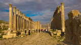 well preserved avenue of columns
