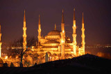 Blue Mosque at Night Istanbul