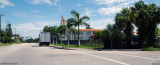 2008 - looking north on NW 2nd Avenue at St. Marys Parochial School and Cathedral, Miami, photo #0659