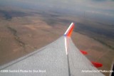 2008 - seriously scratched window on Southwest Airlines B737-7H4 N____