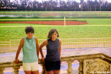 1967 - Anita Petrogallo and Janet Province at Hialeah Park