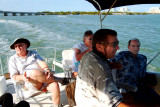 Ray Kyse, Terry Bocskey, Captain Ron Urban and Lanny Paulk on Ron's boat