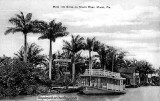 1912 - the Lady Lee docked at the Musa Isle Grove on the Miami River