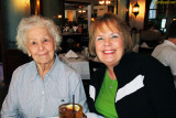 December 2009 - Esther M. Criswell and Karen at Joe's Stone Crab